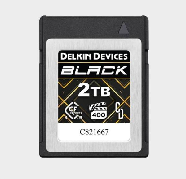 Delkin CFexpress 4.0 BLACK | Type B | R3700 W3220 (VPG400) 2TB