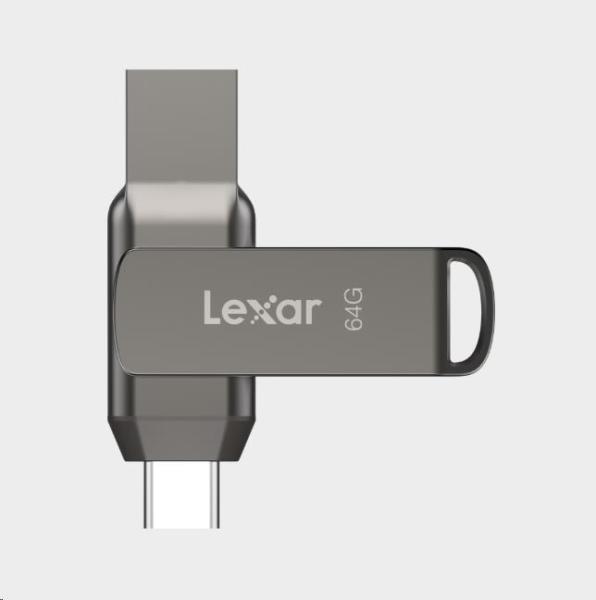 Lexar 64GB D400 Dual Type-C a Type-A USB 3.1