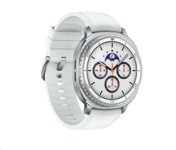 Samsung Galaxy Watch8 Classic (46mm) bílá,  EU2