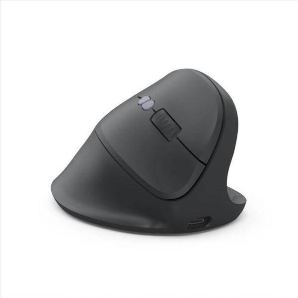 Hama vertikálna ergonomická bezdrôtová myš EWM-600R,  pre pravákov,  nabíjacia,  čierna5
