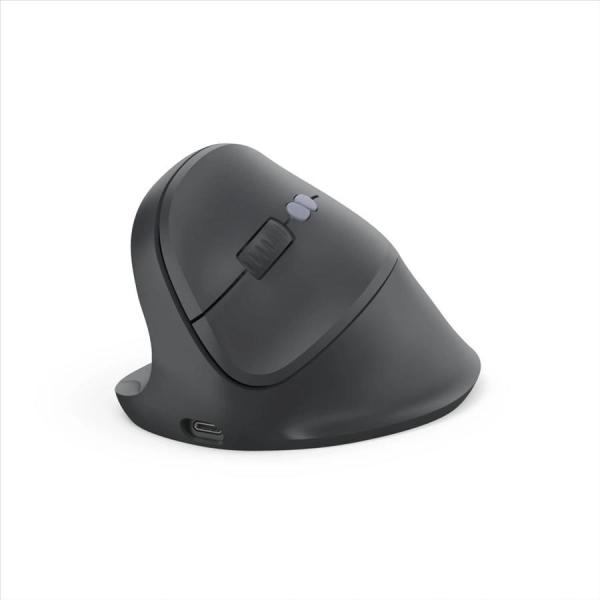 Hama vertikálna ergonomická bezdrôtová myš EWM-600L, pre ľavákov, nabíjacia, čierna1