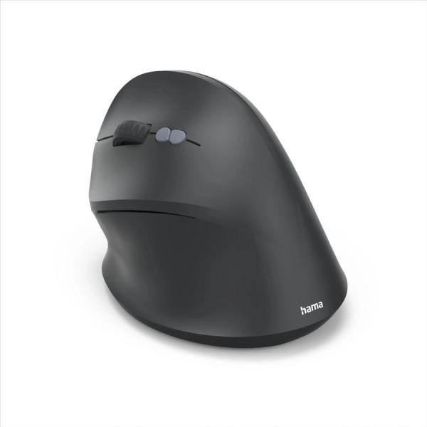 Hama vertikálna ergonomická bezdrôtová myš EWM-600L, pre ľavákov, nabíjacia, čierna2