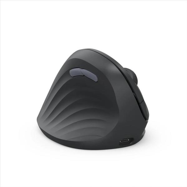 Hama vertikálna ergonomická bezdrôtová myš EWM-600L, pre ľavákov, nabíjacia, čierna4