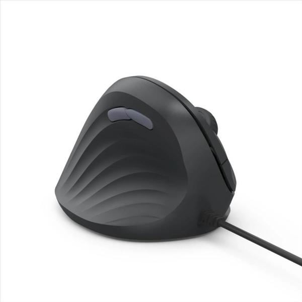 Hama vertikálna ergonomická káblová myš ECM-500L, pre ľavákov, čierna4