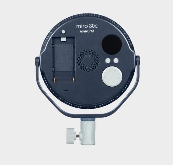 Miro 30c LED Full-color Round Panel Light (Midnight Blue)3
