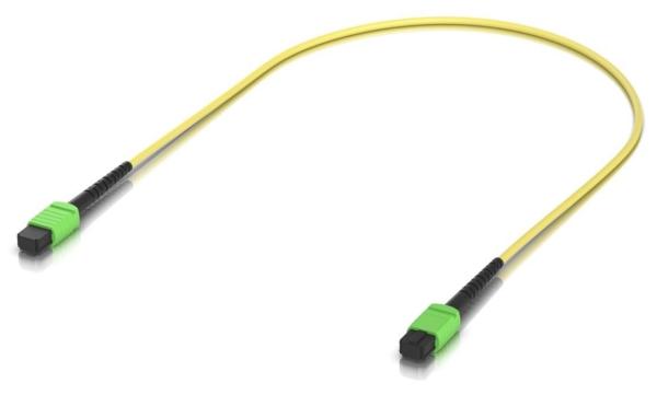 UBNT UACC-OFC-SA-MPMP-0.5M - optický patch cord MPO-12 Type B APC,  Single-mode SMG657A2,  0, 5m