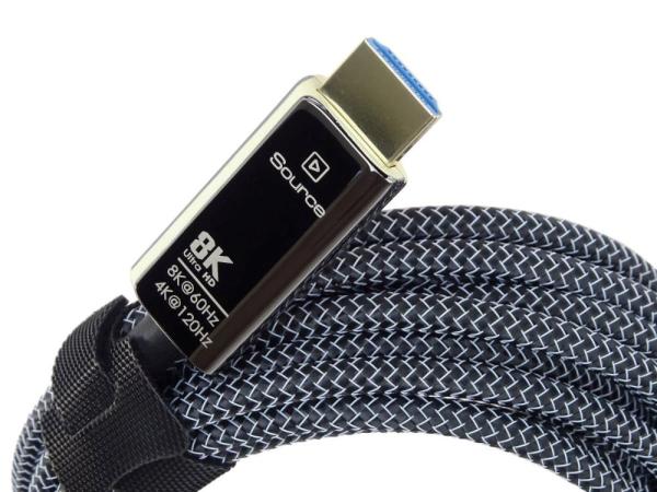 PREMIUMCORD Ultra High Speed HDMI 2.1 optický fiber kabel 8K@60Hz,  zlacené 50m3