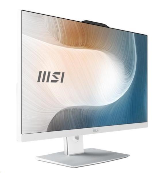 MSI PC AiO AM242TP (Modern AM242TP 1M-2022XEU),  Core 5 120U,  23.8" FHD,  Touch,  16GB,  512GB SSD,  N/ A,  No OS,  White2