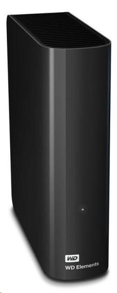 WD Elements Desktop 20TB,  Externí HDD,  USB 3.0,  černá3