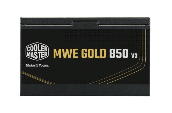 Cooler Master zdroj MWE Gold 850W V3,  120mm,  80+ Gold,  ATX 3.11