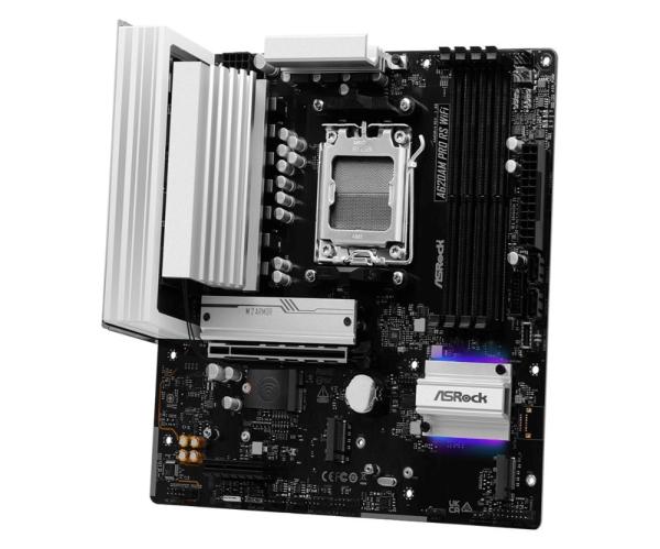 ASRock MB Sc AM5 A620AM PRO RS WIFI,  AMD X620,  4xDDR5,  1xHDMI,  1xDP,  WI-FI0
