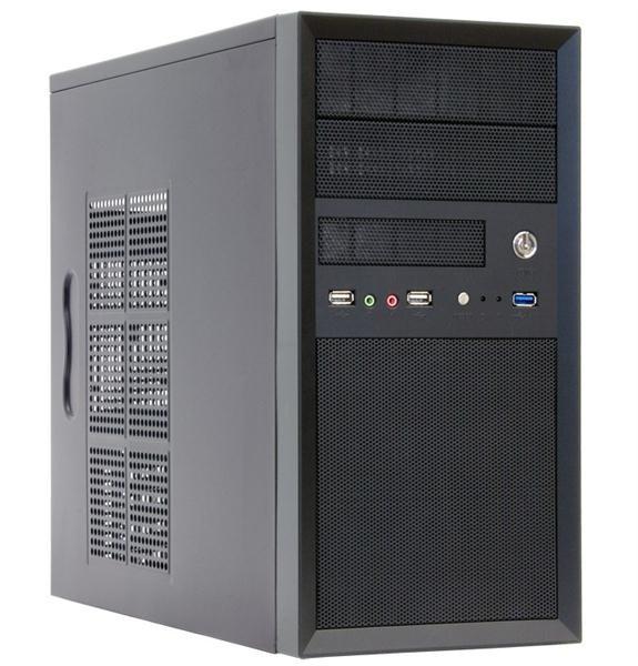 CHIEFTEC skříň Mesh Series/ uATX,  CT-01B,  Black,  USB 3.02