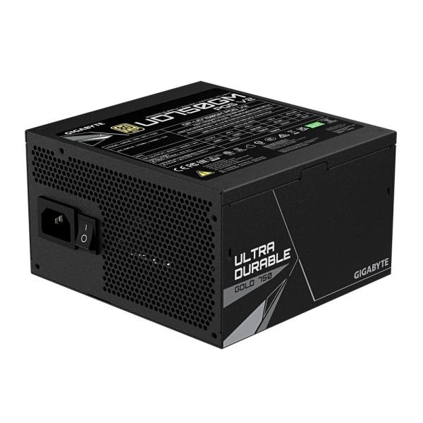 GIGABYTE zdroj UD750GM PG5 V2,  750W,  120mm,  Plně modulární,  80 Plus Gold,  ATX 3.14