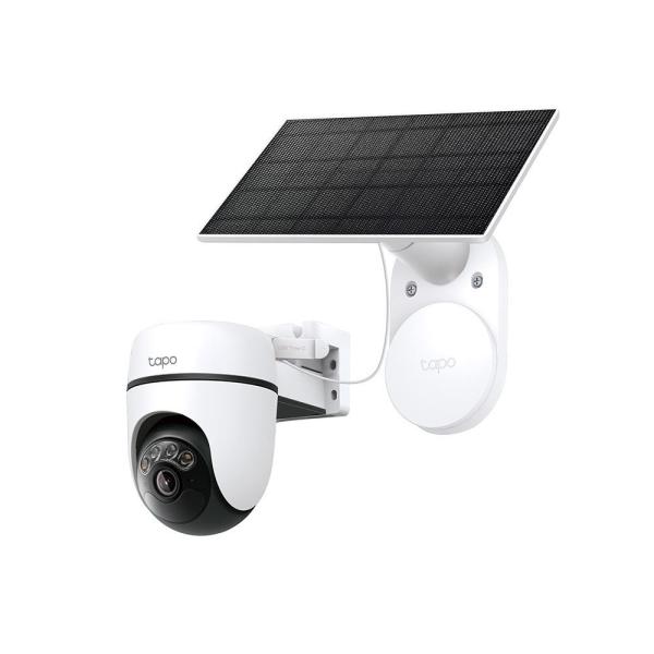 TP-Link Tapo C610 KIT venkovní kamera,  solární panel (3MP,  2K,  1296p,  IR 10m,  WiFi,  micro SD card,  IP65)1