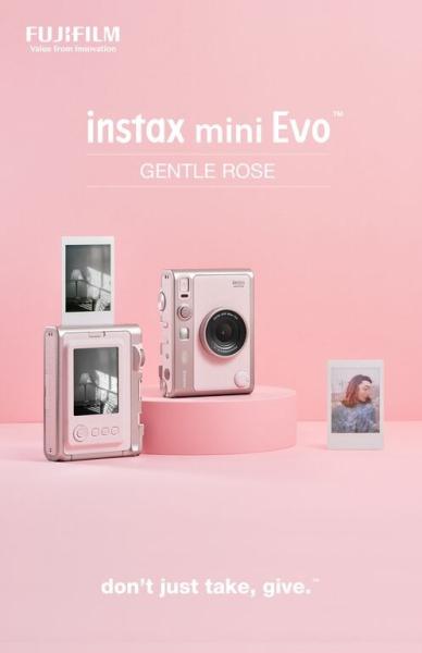 Fujifilm MINI EVO gentle rose3