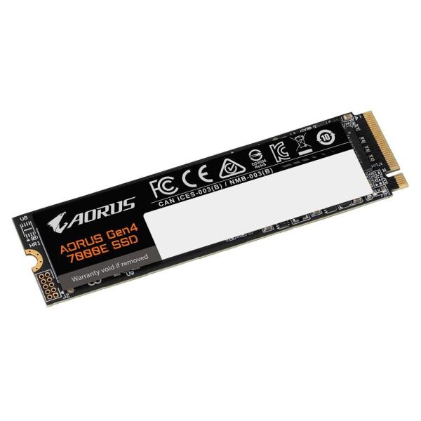 GIGABYTE SSD 1TB AORUS Gen4 7000E, PCIe Gen4x4, M.2 2280, (R:7100/ W:6100MB/ s)