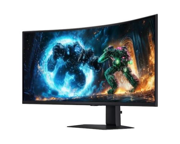 SAMSUNG MT LED LCD Monitor 40" (G75F) - Prohnutý,  VA,  4K UHD,  1ms,  165hz,  DP,  HDMI1