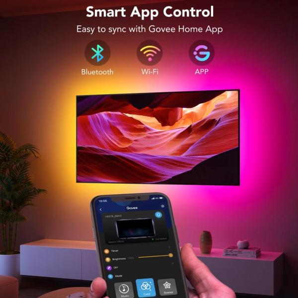 Govee TV 55-65" SMART LED podsvícení RGBIC3