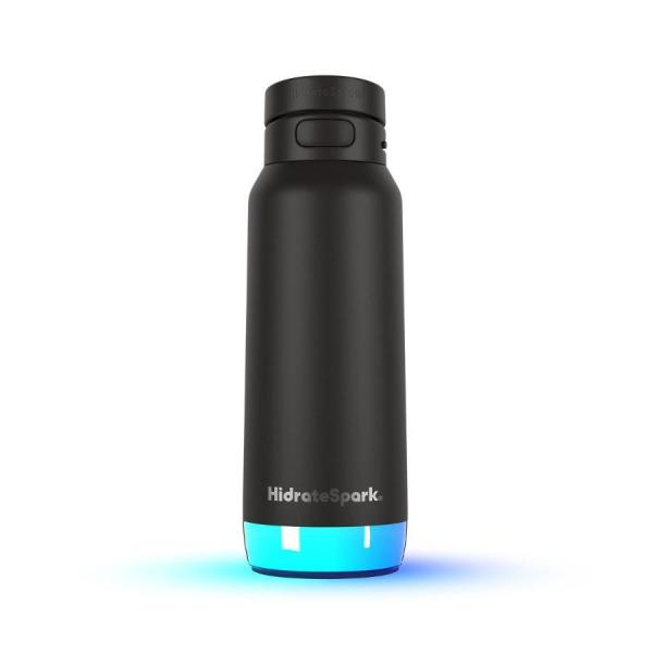 HidrateSpark PRO 2 chytrá lahev s brčkem,  950 ml,  černá