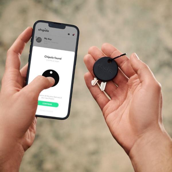 Chipolo POP – Bluetooth lokátor,  černý3