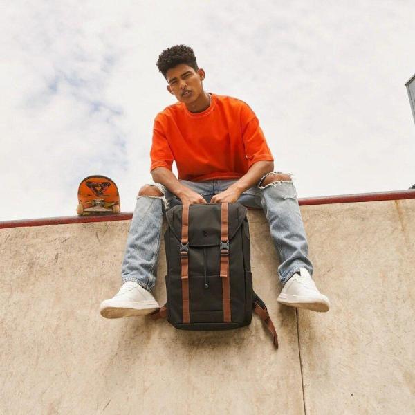 tomtoc VintPack - TA1 Laptop Backpack,  černá2