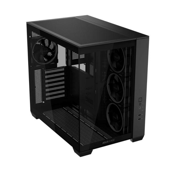 ASUS Case A32 PLUS TG ARGB,  ATX,  Průhledná bočnice,  4x 120mm ARGB Fan,  Černá2