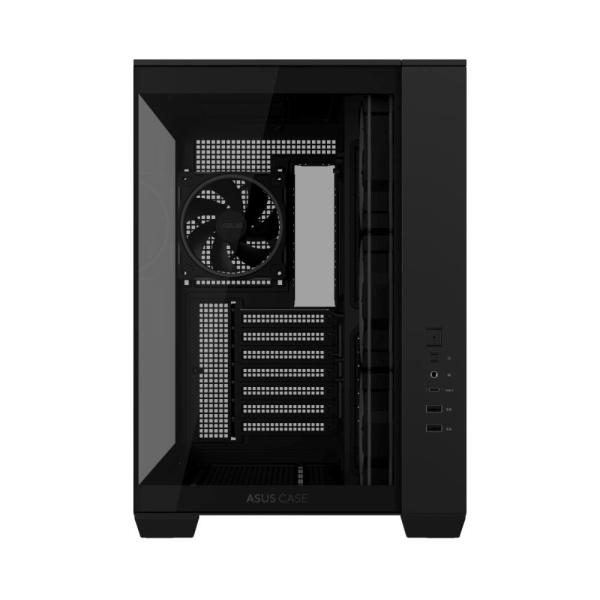 ASUS Case A32 PLUS TG ARGB,  ATX,  Průhledná bočnice,  4x 120mm ARGB Fan,  Černá3