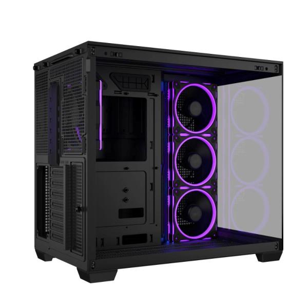ASUS Case A32 PLUS TG ARGB,  ATX,  Průhledná bočnice,  4x 120mm ARGB Fan,  Černá8