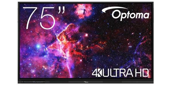 Optoma 3753RK IFPD 75" - interaktivní dotykový,  4K UHD