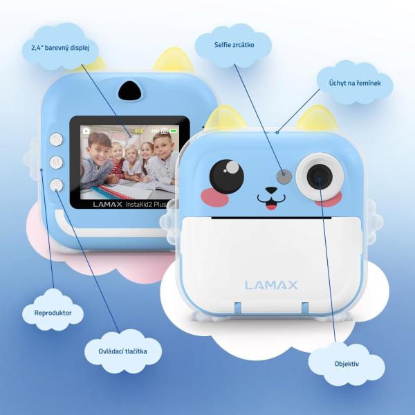 LAMAX InstaKid2 Plus - blue1