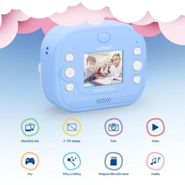 LAMAX InstaKid2 Play - blue6