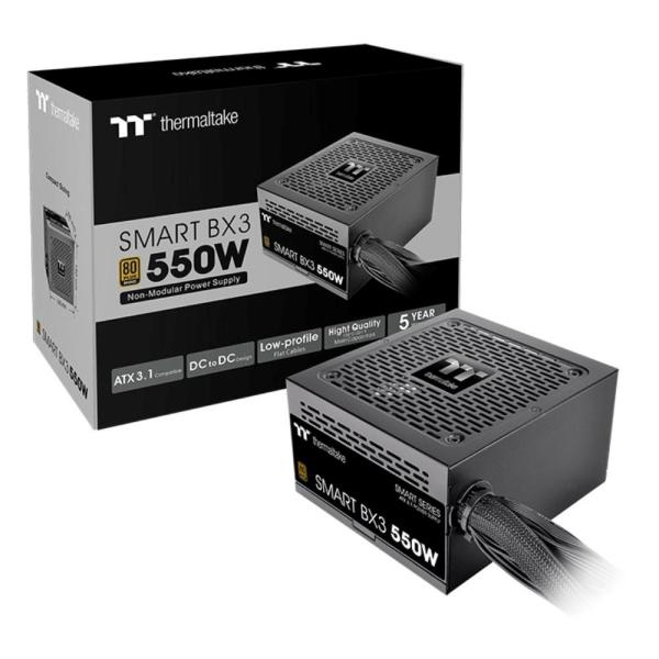 THERMALTAKE zdroj 550W Smart BX3,  120mm,  80+ Bronze,  černá5