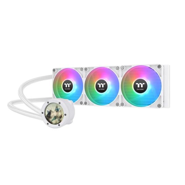 THERMALTAKE Vodní chladič TH360 V2 Ultra ARGB,  3x120mm ARGB,  LGA1851,  AM5,  bílá