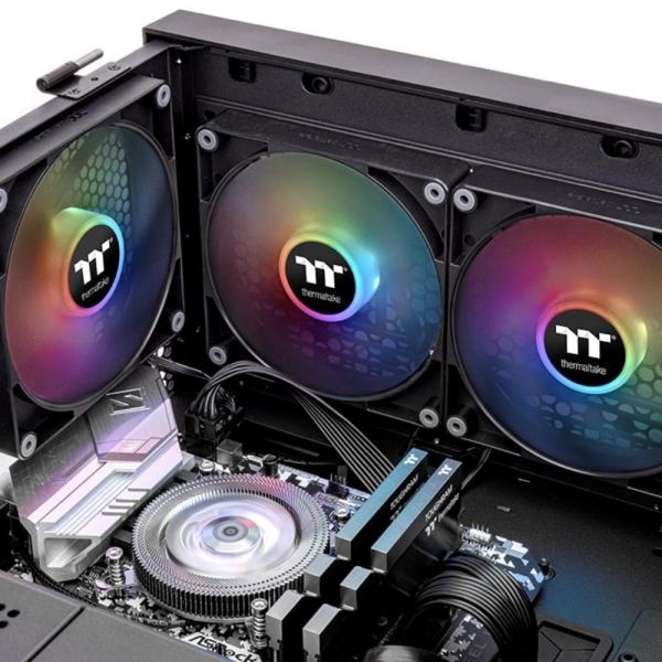 THERMALTAKE Ventilátor CT120 ARGB 2-Pack,  2x120mm,  černá1