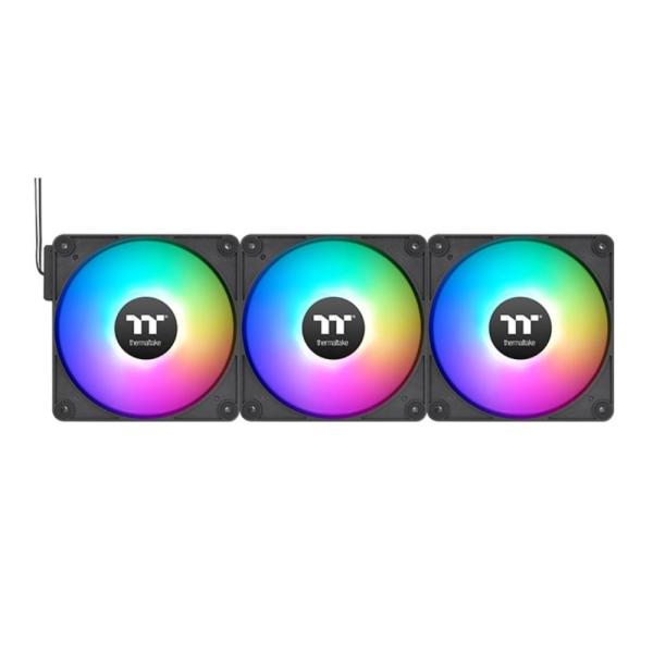 THERMALTAKE Ventilátor CT120  EX ARGB 3-Pack,  3x120mm,  černá