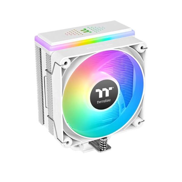 THERMALTAKE Chladič CPU Astria 400 ARGB,  1x120mm,  LGA1851,  AM5,  bílá