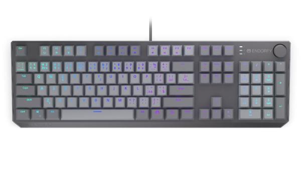 ENDORFY Herní klávesnice Thock V2,  Mechanická,  USB,  CZ/ SK,  ARGB