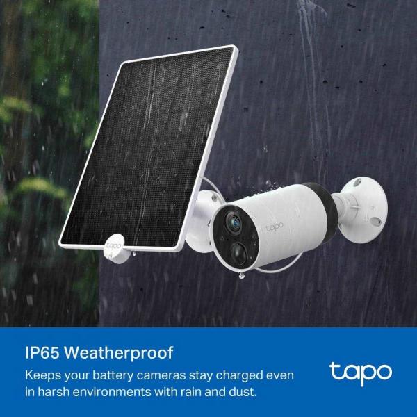BAZAR - TP-Link Tapo A200 solární panel k Tapo C425,  Tapo C420,  Tapo DS205 - Rozbaleno (Komplet)7