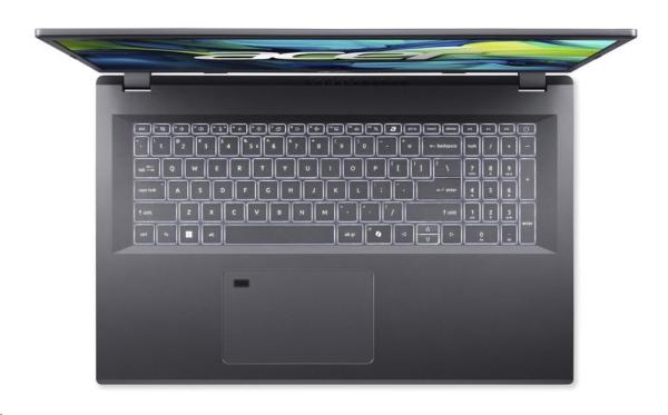 ACER NTB Aspire 17 (A17-51M-56AX), Core 5 120U, 17.3"FHD, 16GB, 512GB SSD, Intel Graphics, W11H, Gray4