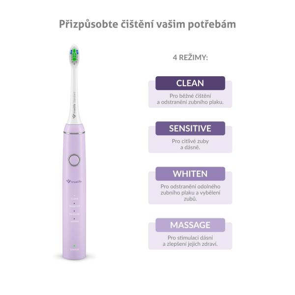 TrueLife SonicBrush Compact Duo Black /  Lavender0