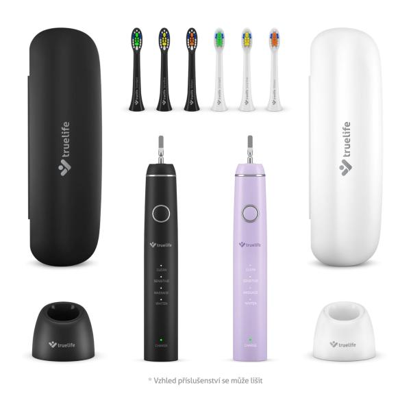 TrueLife SonicBrush Compact Duo Black /  Lavender5