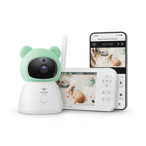 TrueLife NannyCam R6 Dual Smart - digitální video chůvička