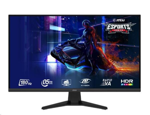 MSI MAG/ 325QF E18V/ 31, 5"/ VA/ QHD/ 180Hz/ 0, 5ms/ Čierna/ 3R