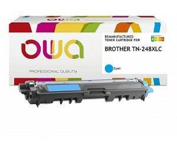 OWA Armor toner kompatibilný s Brother TN-248XL C, 2300st, modrá/ cyan
