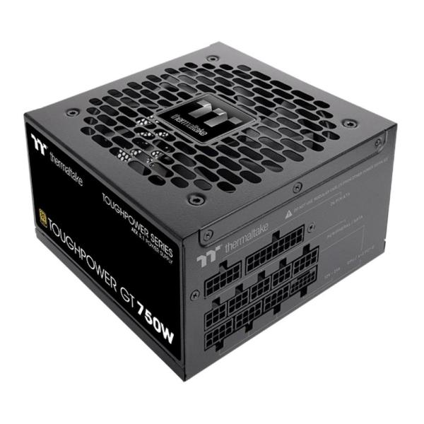 THERMALTAKE zdroj 750W Toughpower GT,  120mm,  Plně modulární,  80+ Gold,  černá