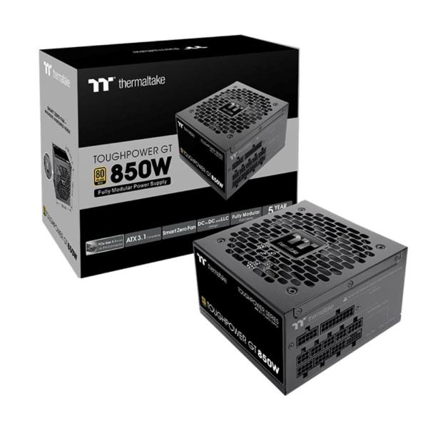 THERMALTAKE zdroj 850W Toughpower GT,  120mm,  Plně modulární,  80+ Gold,  černá4