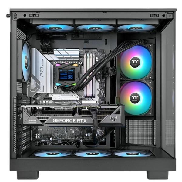 THERMALTAKE Vodní chladič LA240-S ARGB,  2x120mm ARGB,  LGA1851,  AM5,  černá5