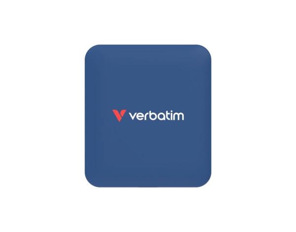 VERBATIM externí SSD SnapBack Magnetic 2TB,  USB 3.2 Gen 2x2,  (R:2000/  W:1800MB/ s),  modrá1