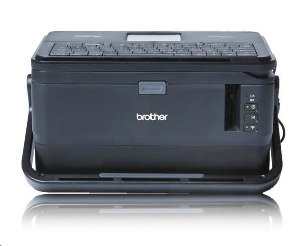 BAZAR - BROTHER tiskárna štítků PT-D800W - 36mm,  pásky TZe,  tiskárna s velkým barevným displejem,  WIFI,  Klávesnící,  - Po