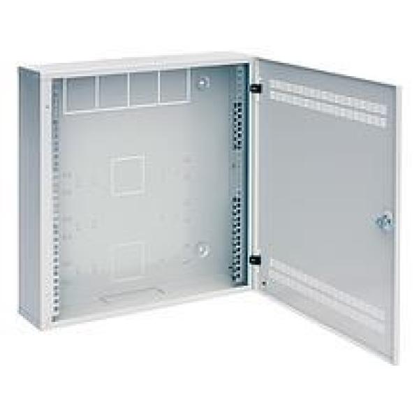 Solarix rozvaděč SOHO LC-18 s lištami 2U,  4U a 11U,  550x550x150mm šedá RAL 7035 LC-18-55-15-G1